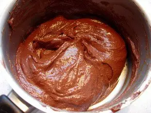 Chocolate mousse : etape 25