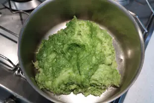 Green bean purée
