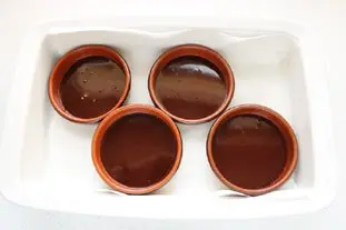 Chocolate and vanilla crème brûlée