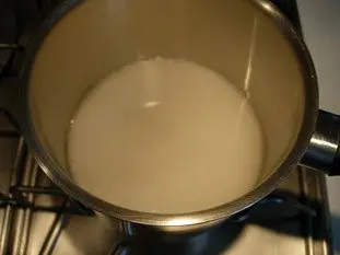 Caramel rice pudding