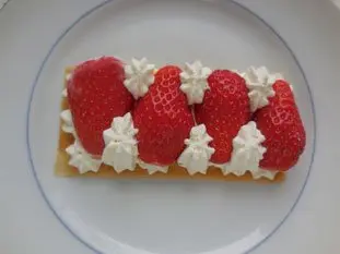 Quick Strawberry Millefeuille