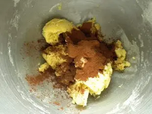 Chocolate and matcha tea biscuits : etape 25