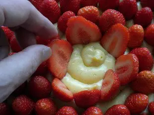 Strawberry tart : etape 25