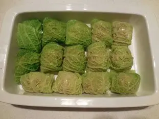 Stuffed cabbage leaves : etape 25