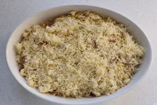 Mozzarella pasta bake