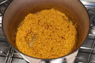 Turmeric risotto