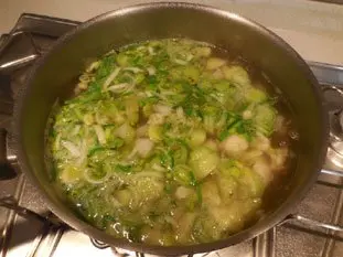 Country vegetable soup : etape 25