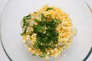 Jerusalem artichoke salad : etape 25