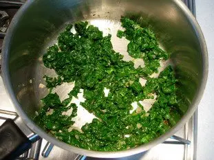 Spinach fritters : etape 25