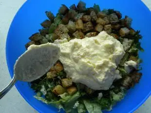 Caesar salad : etape 25