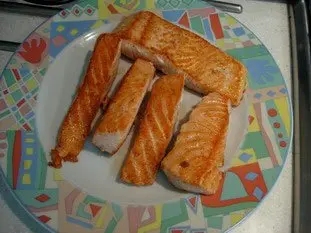 Salmon with sorrel