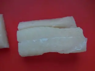 Cod loin with saffron