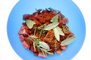 Spicy seafood plancha : etape 25