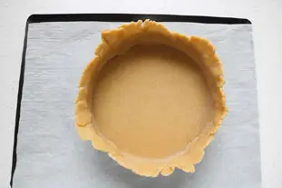 How to make a good pastry tart case  : etape 25