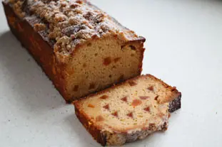 The cake and the raisins