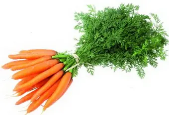 carottes avec fanes