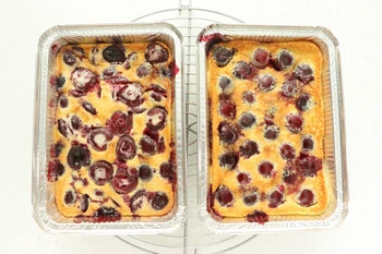 Cherry clafoutis, with or without pits?