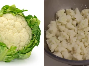 Cooking cauliflower
