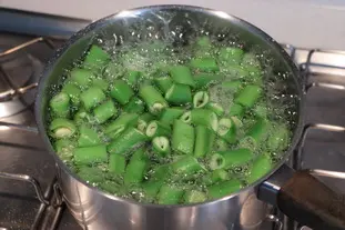 fèves en cuisson