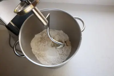 kneading with dough hook