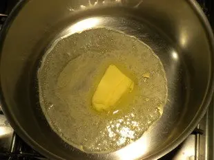 Melted butter