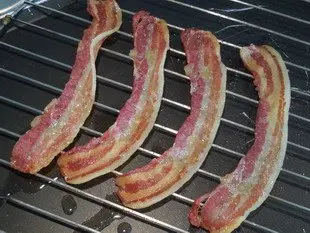 Bacon in the oven