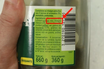 With vinegar?