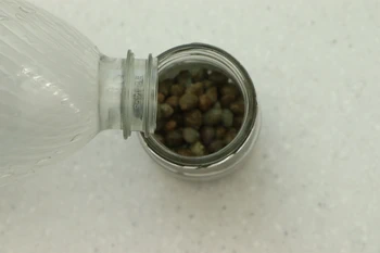 draining the caper jar