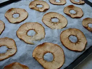 Wood oven: Dry fruits