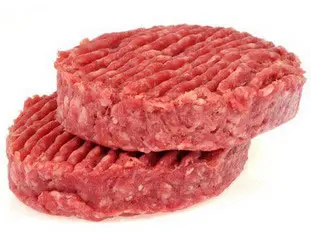 Minced steak burgers