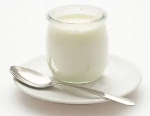 Plain yoghurt