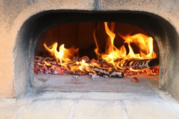 Heating up for a pizza party