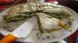 gâteau aux épinards