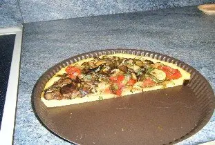 Polenta aux légumes grillés
