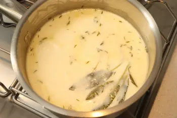 Parmesan milk : Stage 4