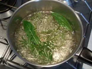 Feta in olive oil with herbs : Photo of step #1