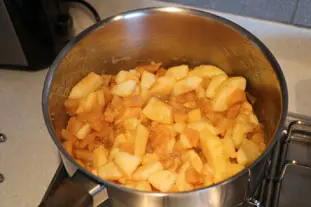 Quince and apple compote : Photo of step #6