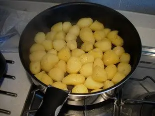 Pan-fried potatoes : Photo of step #4