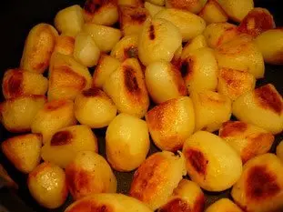 Pan-fried potatoes : Photo of step #7