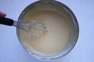 "Moelleux" cake batter : Photo of step #5