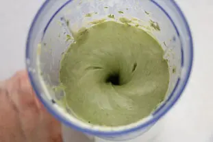 Green parsley tahini sauce : Photo of step #3