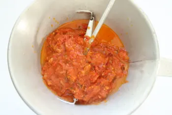 Late-season tomato sauce : Stage 10