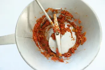 Late-season tomato sauce : Stage 11