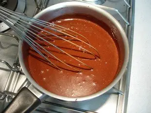 Chocolate sauce : Photo of step #5