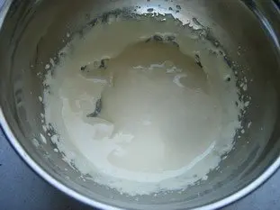 How to succeed in making sabayon (syllabub) : Photo of step #2