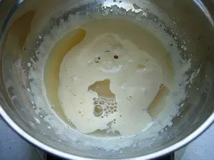 How to succeed in making sabayon (syllabub) : Photo of step #3
