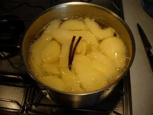 Poaching syrup : Photo of step #4