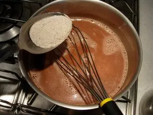 Hot chocolate : etape 25