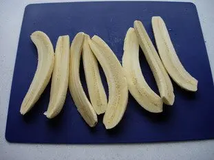 Flambéd bananas  : Photo of step #3