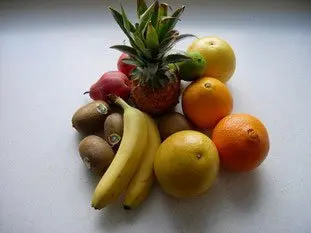Fruit salad : Photo of step #1